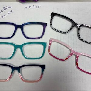 Colorful Eyeglass Frames Set